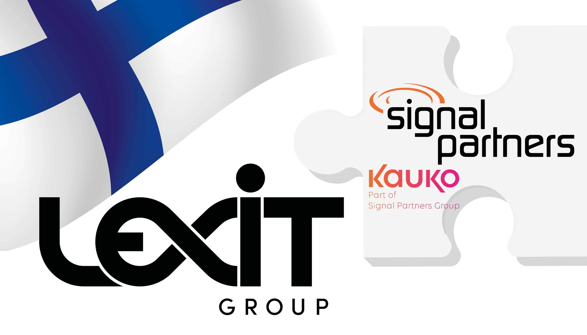 lexit group finland signal partners logo flagg lexit group finland signal partners logo flagg