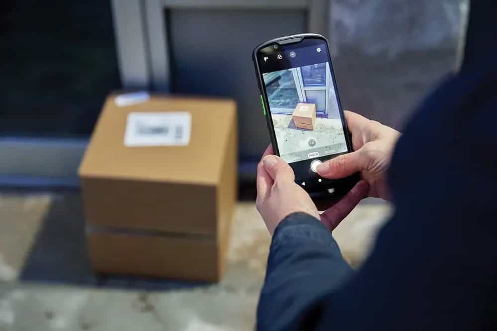 zebra mobile device for courier